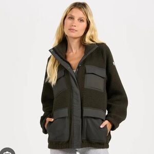 Vuori utility Sherpa fleece jacket